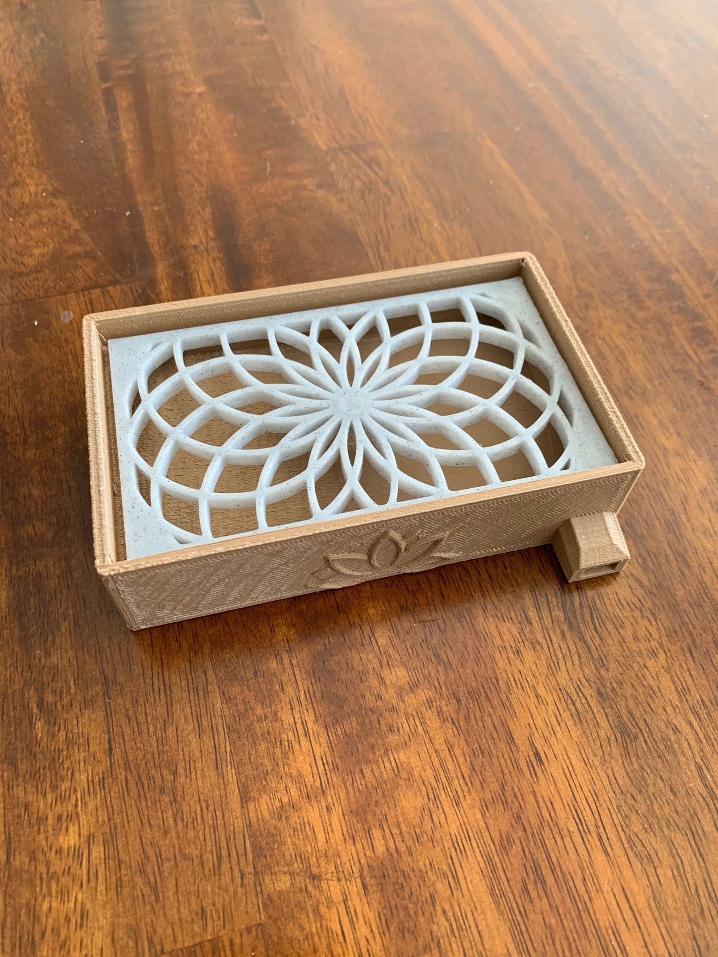 Rectangular Draining Soap Dish - Kidd3D
