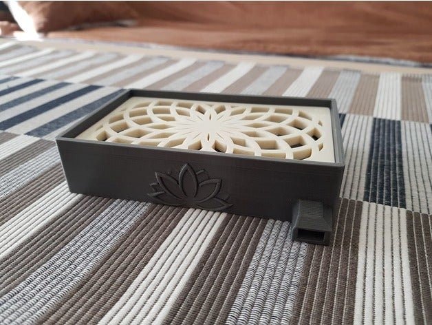 Rectangular Draining Soap Dish - Kidd3D