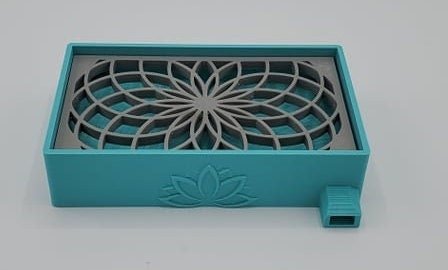 Rectangular Draining Soap Dish - Kidd3D